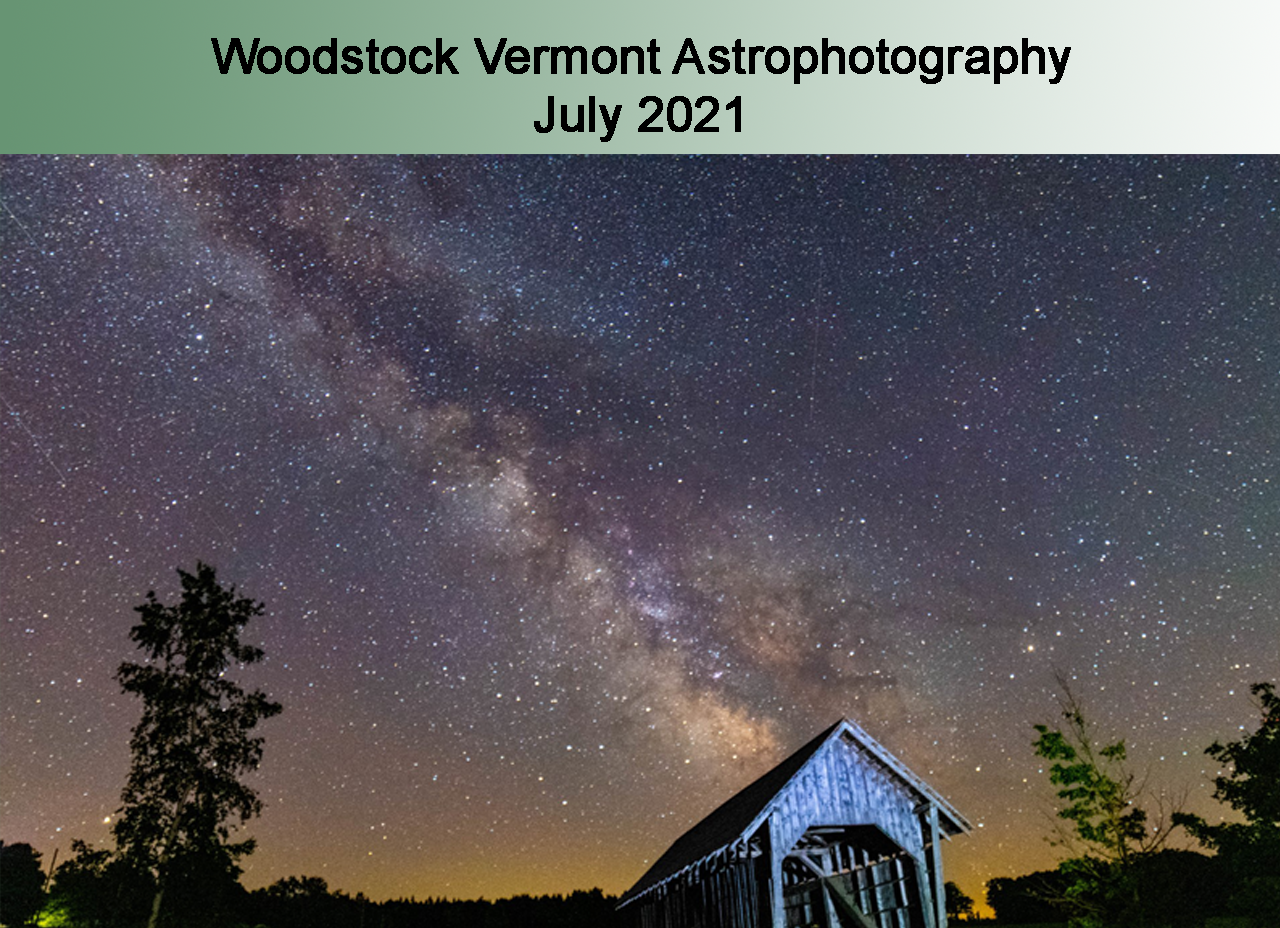 Woodstock Vermont Astrophotgraphy