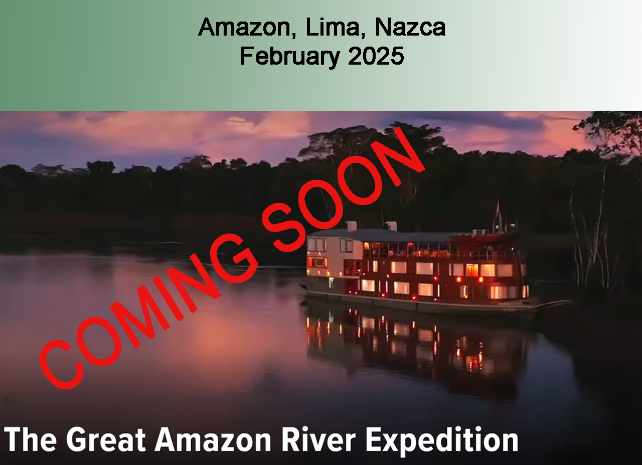 Amazon, Lima, Nazca